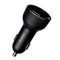 Miniatyrbild 3 av 7: Baseus Superme Billaddare USB Till USB-C 100W - Svart Svart