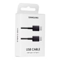 Miniatyrbild 1 av 5: Samsung Original USB-C till USB-C kabel 1m - Svart
