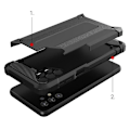 Miniatyrbild 5 av 7: Galaxy A53 5G Skal Hybrid Armor Tough Rugged - Blå