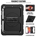 Miniatyrbild 4 av 5: Tech-Protect Solid360 Fodral Ipad 7/8 10.2 2019/2020 Svart Svart