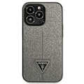 Miniatyrbild 3 av 8: GUESS iPhone 14 Pro Max Skal Saffiano Triangle Logo - Silver