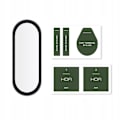 Miniatyrbild 2 av 2: Hofi Hybrid Härdat glas Xiaomi Mi Smart Band 6/6 Nfc - Svart Svart