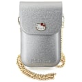 Miniatyrbild 2 av 8: Hello Kitty Halsbandsfodral Läder Metal Logo Chain - Silver