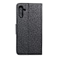 Miniatyrbild 2 av 8: Galaxy A13 5G Plånboksfodral Fancy Eco Läder - Svart Svart
