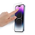 Miniatyrbild 3 av 6: Mocolo iPhone 15 Pro Max Härdat Glas Skärmskydd Explosion-proof - Clear