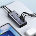 Miniatyrbild 2 av 10: Ugreen Multifunctional HUB 7in1 USB Typ-C PD DC 12V - Grå
