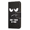 Miniatyrbild 4 av 5: iPhone 15 Plus Plånboksfodral - Dont Touch My Phone Svart