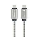 Miniatyrbild 1 av 3: Forcell USB-C till USB-C kabel C239 1m E-Mark Metal - Silver