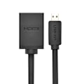 Miniatyrbild 1 av 6: Ugreen Adapter HDMI Till Micro HDMI Kabel 20cm - Svart