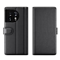 Miniatyrbild 1 av 5: OnePlus 11 5G Plånboksfodral Äkta Läder - Svart Svart