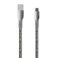 Miniatyrbild 2 av 3: Dudao Flätad Micro USB Kabel 1 m - Grå grå