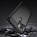 Miniatyrbild 3 av 6: Xiaomi Redmi A1 Plus Skal Silicone Carbon - Svart