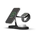 Miniatyrbillede 1 af 11: 3i1 Magsafe trådløs oplader iPhone / Apple Watch / AirPods Svar Black