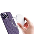 Miniatyrbild 4 av 6: iPhone 13 Pro Mobilskal Magsafe Woven - Blå