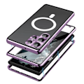 Miniatyrbild 2 av 8: Galaxy S23 Plus Mobilskal Magsafe Magnetic Metall - Silver