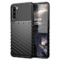 Miniatyrbillede 1 af 7: Thunder Twill Texture Cover til OnePlus North - Sort Black