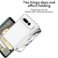 Miniatyrbild 2 av 10: GKK Google Pixel Fold Mobilskal Kickstand PU-Läder - Silver