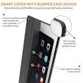 Miniatyrbild 5 av 8: Tech-Protect iPad 9.7" (2017/2018) Fodral Smart - Svart Svart