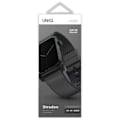 Miniatyrbild 3 av 3: UNIQ Straden Apple Watch Läder 42/44/45mm - Grå