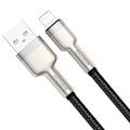 Miniatyrbild 2 av 11: Baseus USB-A till Lightning kabel Cafule Series 2.4A 1m Svart