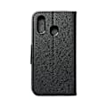 Miniatyrbild 2 av 8: Galaxy A40 Plånboksfodral Fancy Eco Läder - Svart Svart