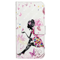 Miniatyrbild 2 av 8: iPhone 14 Pro Plånboksfodral 3D Pattern - Girl