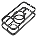 Miniatyrbild 3 av 5: iPhone 13 Pro Max Mobilskal Magsafe Color Edge - Svart Svart