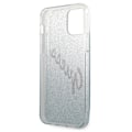 Miniatyrbild 8 av 9: Guess Skal iPhone 12 & 12 Pro Glitter Gradient Script - Blå Blå