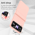 Miniatyrbild 2 av 7: Galaxy Z Flip 4 Skal Lens Hinge Folding - Rosa