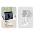 Miniatyrbild 9 av 10: Universal Foldable Stativ För Mobil och Surfplattor K15 - Vit