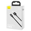 Miniatyrbild 6 av 6: Baseus Huawei Snabb USB-C till USB-A kabel 2m - Svart Svart