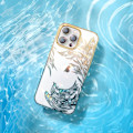 Miniatyrbild 4 av 11: Kingxbar iPhone 14 Plus Mobilskal Luxury Crystals - Guld/Blå