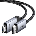 Miniatyrbild 2 av 6: UGreen Kabel DisplayPort Till HDMI 1m - Grå
