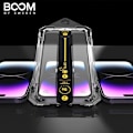 Miniatyrbild 7 av 8: LIVSTIDSGARANTI - BOOM iPhone 14 Plus Härdat Glas Skärmskydd - 2 Pack