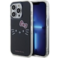 Miniatyrbild 1 av 8: Hello Kitty iPhone 14 Pro Max Mobilskal IML Kitty Face - Svart Svart