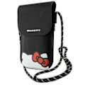Miniatyrbild 1 av 11: Hello Kitty Halsbandsfodral Läder Hiding Kitty - Svart Svart
