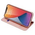 Miniatyrbild 5 av 7: Dux Ducis PU Läder Plånboksfodral iPhone 12 Pro Max - Rose Gold