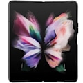 Miniatyrbild 6 av 7: Guess Galaxy Z Fold 5 Mobilskal Läder Triangle Strass - Svart Svart