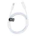 Miniatyrbild 1 av 2: USB-C till USB-C kabel 2m 30W HD26- Vit