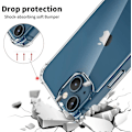 Miniatyrbild 3 av 4: BOOM iPhone 14 Skal ShockProof - Clear