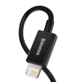 Pikkukuva 3 / 6: Baseus Superior Fast Charging Lightning - USB-kaapeli 2 m - musta Black