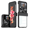 Miniatyrbild 1 av 6: Galaxy Z Flip 4 Mobilskal 360 Kamera Slider - Svart Svart