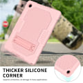 Miniatyrbild 4 av 6: Galaxy Tab A8 10.5 (2021) Skal Robot B2 Kickstand - Rosa