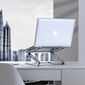 Miniatyrbild 4 av 5: Tech-Protect Prodesk Universal Stativ för bärbar dator - Grå grå