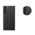 Miniatyrbild 5 av 6: Galaxy S24 Plus Fodral Sleep View med Flap - Blå