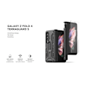 Miniatyrbild 4 av 6: Galaxy Z Fold 4 Mobilskal VRS DESIGN Terra Guard Active S Svart