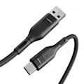 Miniatyrbild 1 av 3: Veger USB-C till USB-A kabel 1.5m 2.4A - Svart