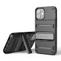 Pikkukuva 1 / 11: VRS DESIGN Damda QuickStand -kotelo iPhone 12 Minille - Musta