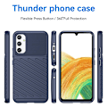 Miniatyrbild 8 av 8: Galaxy A34 5G Mobilskal Thunder Twill - Blå