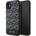 Miniatyrbild 1 av 8: Guess iPhone 11/XR Mobilskal Magsafe Cube Stripes - Svart Svart